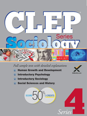 cover image of CLEP Sociology Series 2017